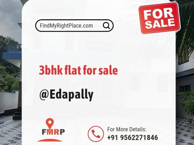 3bhk Flat Sale@ Edapally