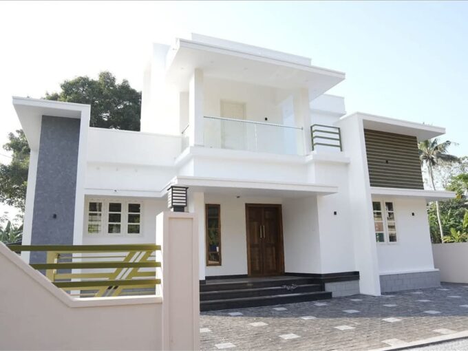 New House For Sale-5.5 Cent @ Changanassery