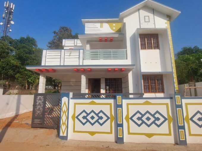 New House For Sale -7.25 Cent @ Changanassery